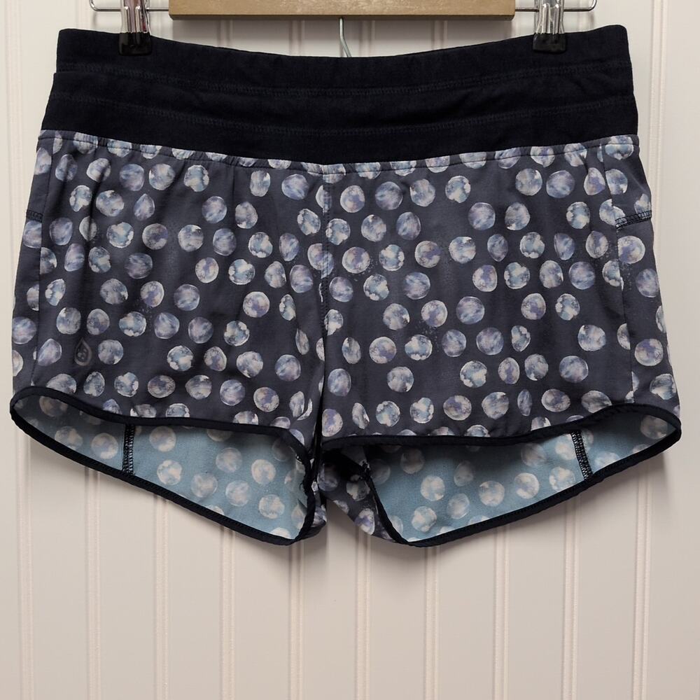 tasc Performance Challenge 3" Running Shorts Womens M Blue Moon Lined Athletic